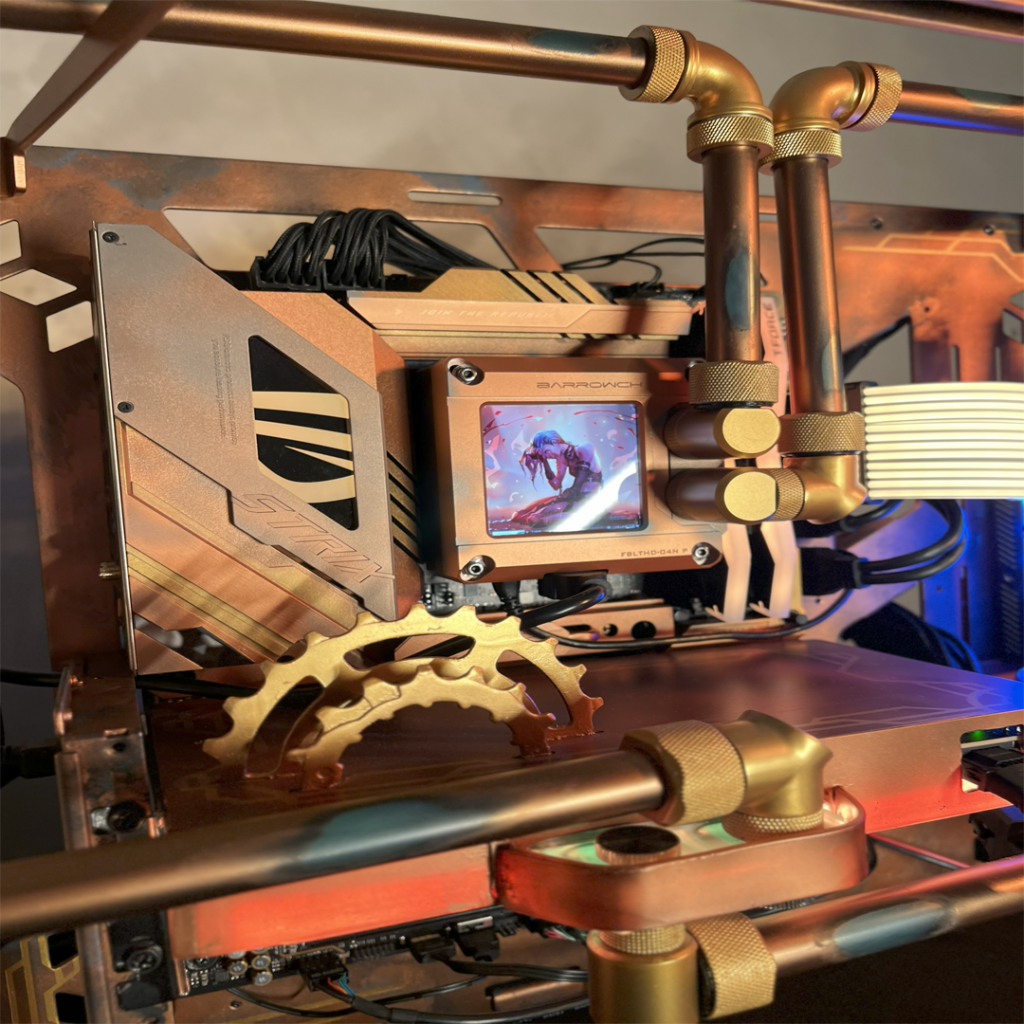 Arcane Steampunk Gaming PC Case