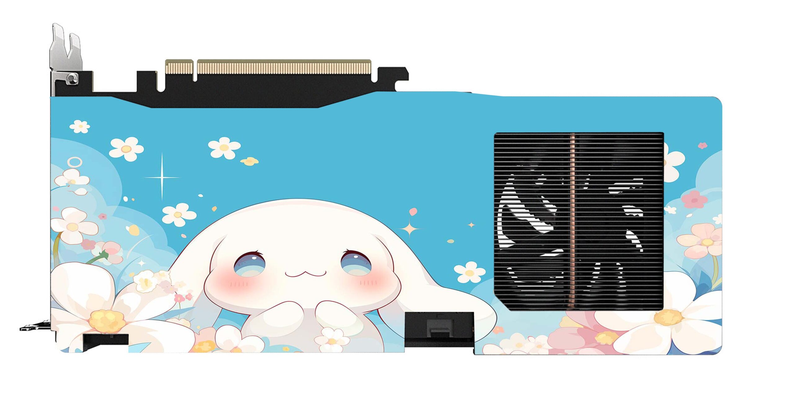 Cinnamoroll GPU Backplate