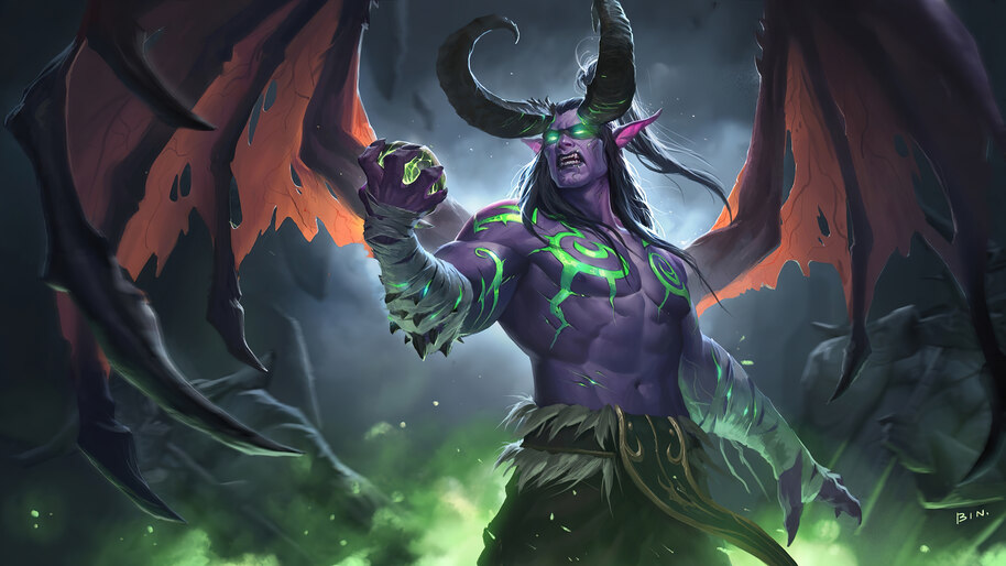 illidan stormrage world of warcraft uhdpaper.com 4K 5.3228 wp.thumbnail